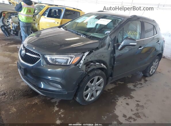 KL4CJGSB1HB086172 2017 BUICK ENCORE Gray წინა მარცხენა ხედი სამი მეოთხედიდან