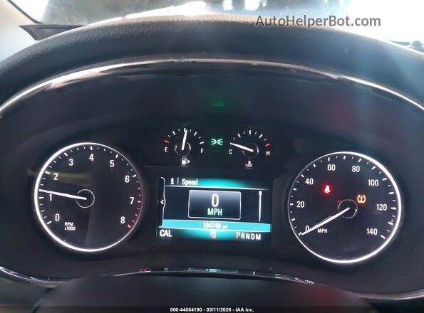 KL4CJGSB1HB086172 2017 BUICK ENCORE Gray უკანა სავარძლების ხედი