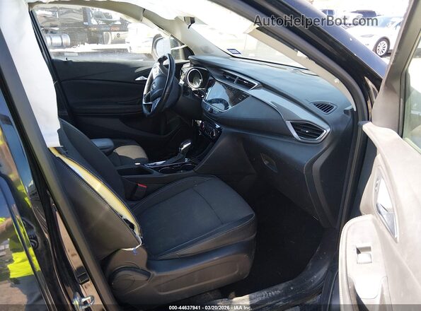 KL4MMBS25MB137651 2021 BUICK ENCORE Black Widok wnętrza z przodu