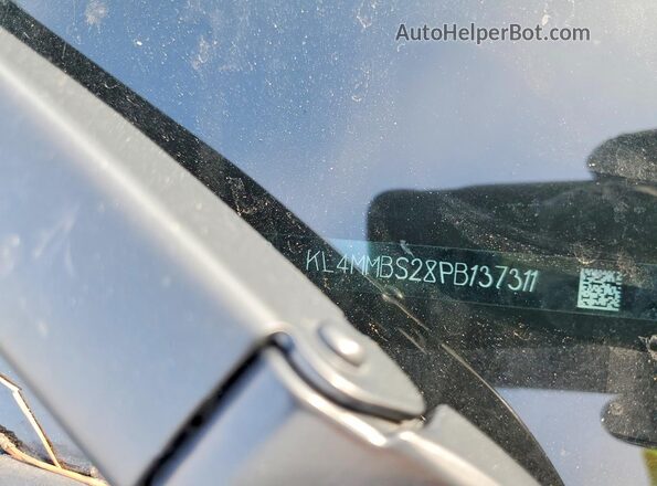 KL4MMBS28PB137311 2023 BUICK ENCORE Gray VIN sticker view