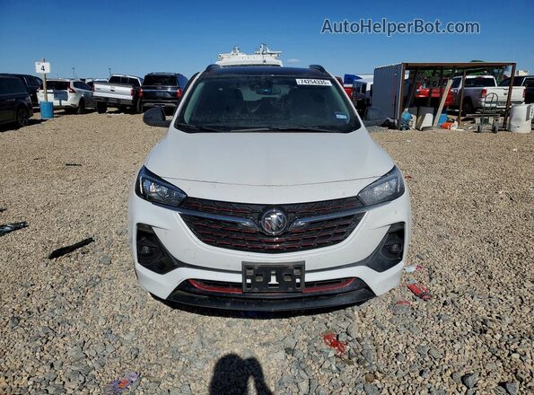 KL4MMDS20MB055581 2021 BUICK ENCORE White Вид спереду