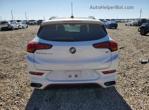 KL4MMDS20MB055581 2021 BUICK ENCORE White Вид ззаду