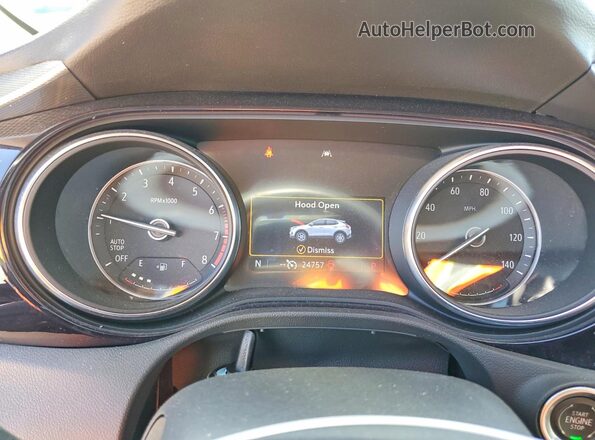 KL4MMDS20MB055581 2021 BUICK ENCORE White Вид щитка приладів