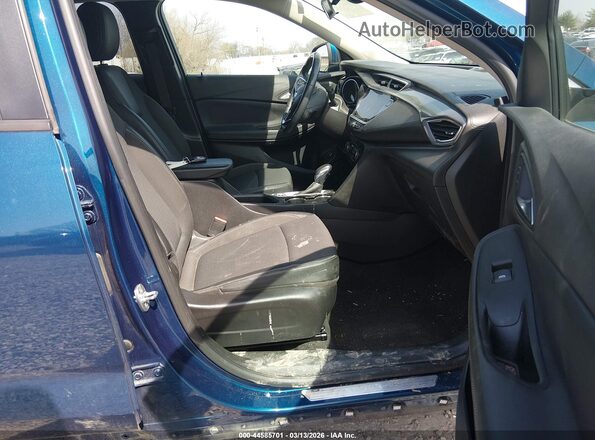 KL4MMDS2XMB072467 2021 BUICK ENCORE Blue Widok wnętrza z przodu