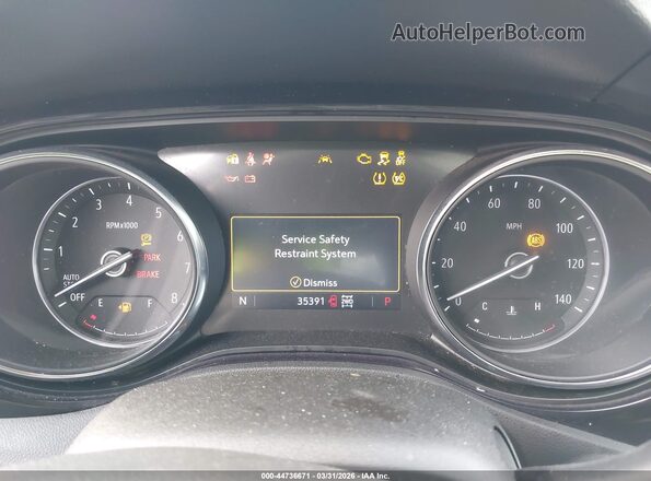 KL4MMESL1MB129430 2021 BUICK ENCORE White Հետևի նստատեղերի տեսք