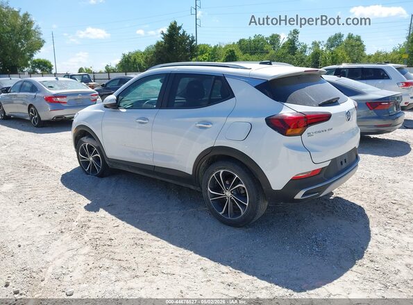 KL4MMESL4NB143887 2022 BUICK ENCORE White Հետևի ձախ