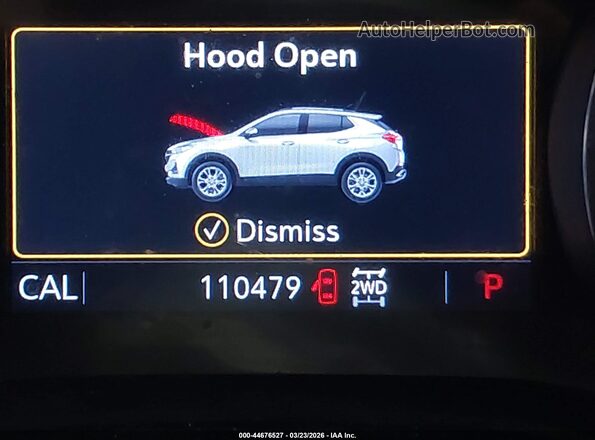 KL4MMESL4NB143887 2022 BUICK ENCORE White 