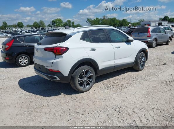 KL4MMESL4NB143887 2022 BUICK ENCORE White Հետևի աջ
