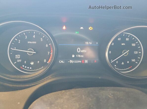 KL4MMESL8MB170105 2021 BUICK ENCORE White Vista del cuadro de instrumentos