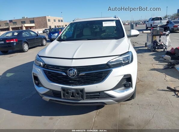 KL4MMFSL0NB070765 2022 BUICK ENCORE White Вид задньої частини салону