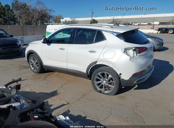 KL4MMFSL0NB070765 2022 BUICK ENCORE White Задня ліва чверть