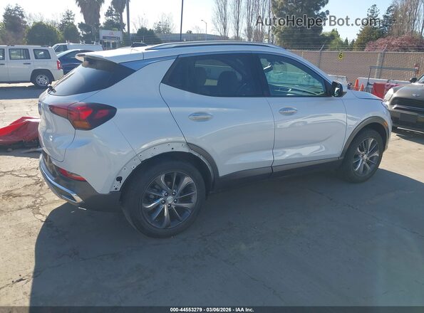 KL4MMFSL0NB070765 2022 BUICK ENCORE White Задня права чверть