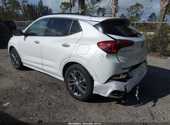 KL4MMFSL7NB027623 2022 BUICK ENCORE White Tył lewy