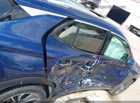 KL4MMGSL1NB103245 2022 BUICK ENCORE Blue Instrument cluster view