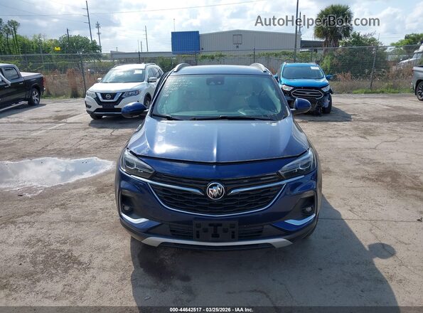 KL4MMGSL1NB103245 2022 BUICK ENCORE Blue 360 interior view