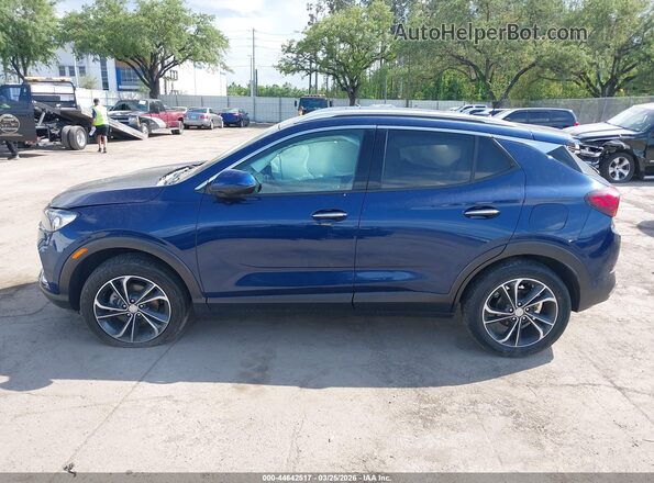 KL4MMGSL1NB103245 2022 BUICK ENCORE Blue 
