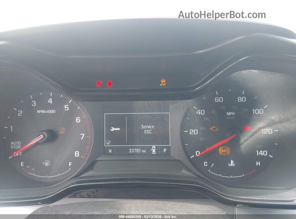 KL77LFE26RC111440 2024 CHEVROLET TRAX White Widok tylnych siedzeń