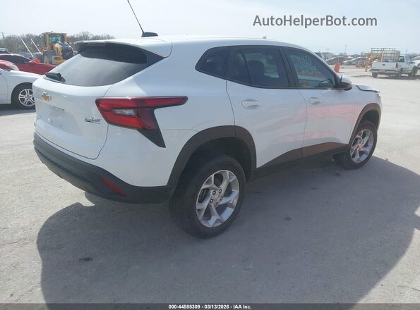 KL77LFE26RC111440 2024 CHEVROLET TRAX White Tył prawy