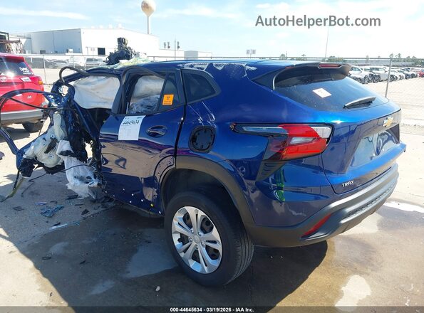 KL77LFE2XRC084100 2024 CHEVROLET TRAX Blue Trasero izquierdo