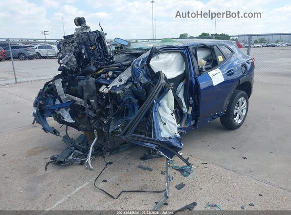KL77LFE2XRC084100 2024 CHEVROLET TRAX Blue Vista tres cuartos delantera izquierda