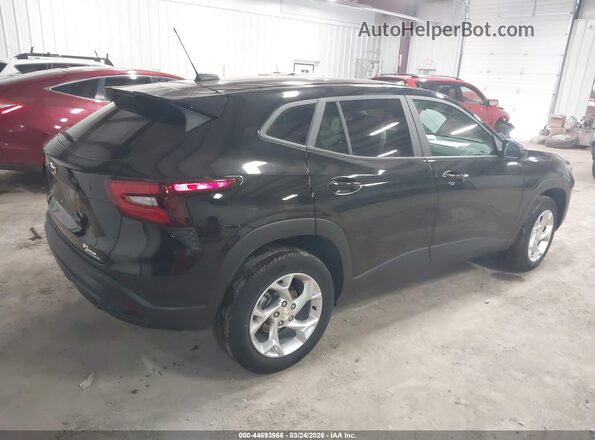 KL77LFE2XRC207345 2024 CHEVROLET TRAX Black Հետևի աջ