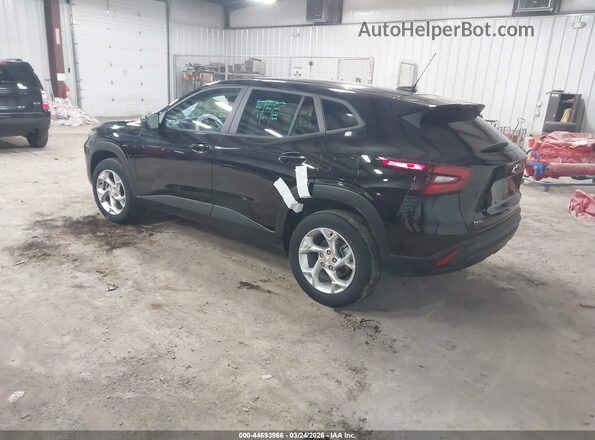 KL77LFE2XRC207345 2024 CHEVROLET TRAX Black Հետևի ձախ