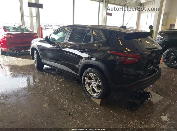 KL77LFEP4SC058562 2025 CHEVROLET TRAX Black უკანა მარცხენა