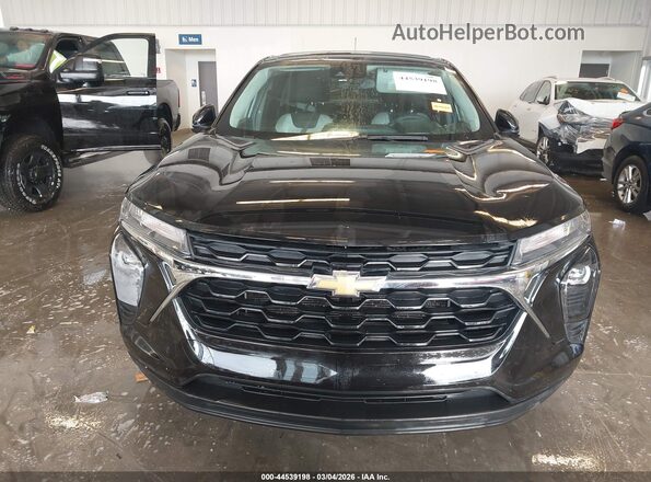 KL77LFEP4SC058562 2025 CHEVROLET TRAX Black ხელსაწყოთა პანელის ხედი