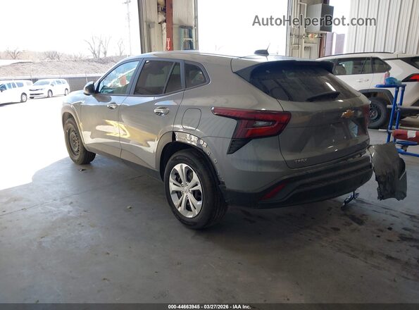 KL77LFEP5SC206881 2025 CHEVROLET TRAX Gray Հետևի ձախ