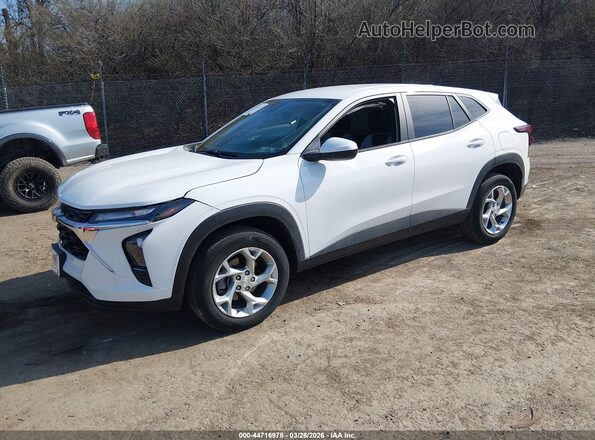 KL77LFEP6SC053069 2025 CHEVROLET TRAX White 
