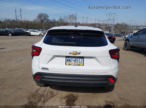 KL77LFEP6SC053069 2025 CHEVROLET TRAX White 