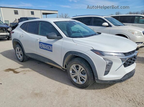 KL77LFEPXSC021192 2025 CHEVROLET TRAX White Передня права чверть