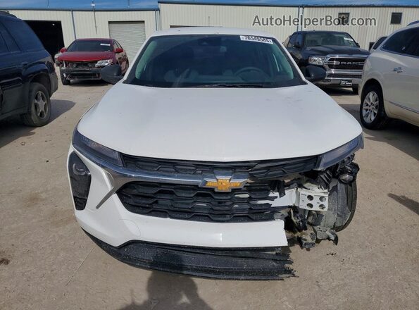 KL77LFEPXSC021192 2025 CHEVROLET TRAX White Вид спереду