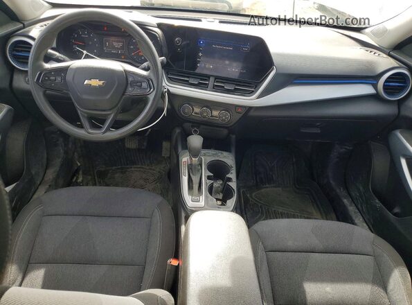 KL77LFEPXSC021192 2025 CHEVROLET TRAX White Вид панелі приладів