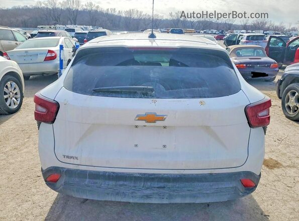 KL77LFEPXSC021192 2025 CHEVROLET TRAX White Вид ззаду