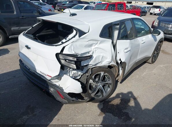 KL77LGEP1SC306093 2025 CHEVROLET TRAX White Հետևի աջ