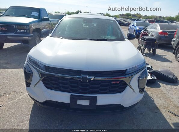 KL77LGEP1SC306093 2025 CHEVROLET TRAX White Սարքավորումների վահանակի տեսք