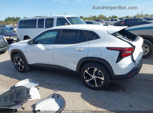 KL77LGEP1SC306093 2025 CHEVROLET TRAX White Սալոնի 360 աստիճան տեսք