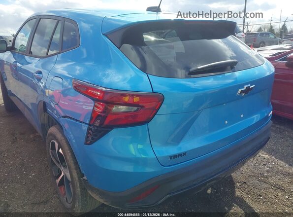 KL77LGEP3SC062849 2025 CHEVROLET TRAX Синий Задняя левая четверть