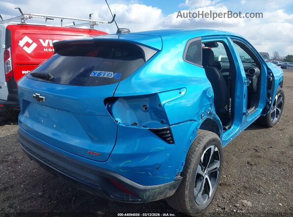 KL77LGEP3SC062849 2025 CHEVROLET TRAX Синий Задняя правая четверть