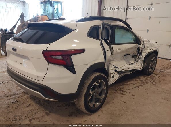 KL77LHE22RC233157 2024 CHEVROLET TRAX White უკანა მარჯვენა