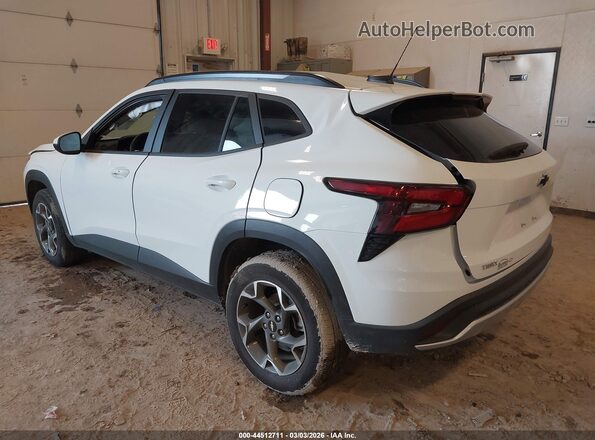 KL77LHE22RC233157 2024 CHEVROLET TRAX White უკანა მარცხენა