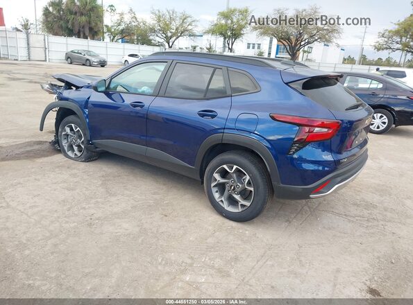 KL77LHE29RC214315 2024 CHEVROLET TRAX Blue Задня ліва чверть