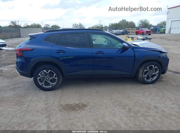 KL77LHE29RC214315 2024 CHEVROLET TRAX Blue Вид задньої частини салону