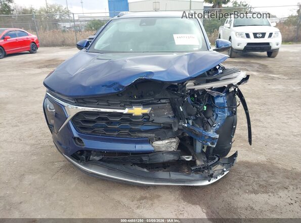 KL77LHE29RC214315 2024 CHEVROLET TRAX Blue Вид щитка приладів