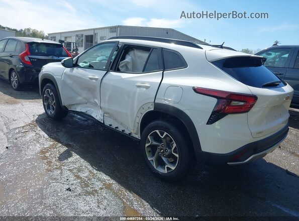 KL77LHEP6SC171926 2025 CHEVROLET TRAX White Задня ліва чверть