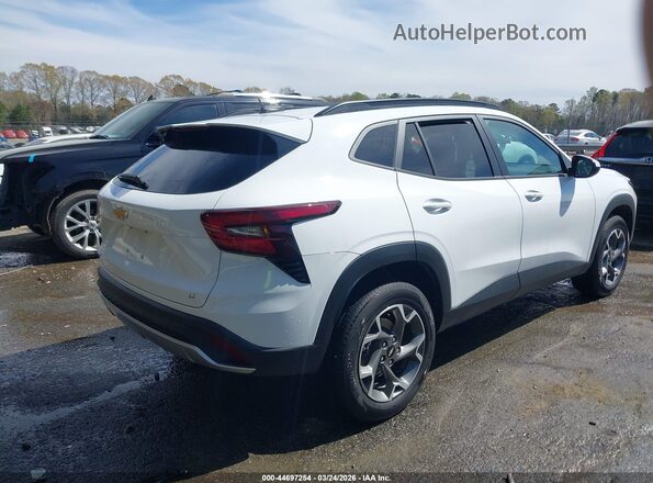 KL77LHEP6SC171926 2025 CHEVROLET TRAX White Задня права чверть