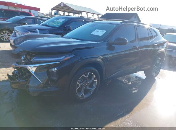 KL77LHEP9SC117679 2025 CHEVROLET TRAX Black Առջևի ձախ երեք քառորդ տեսարան