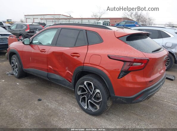 KL77LJE28RC034721 2024 CHEVROLET TRAX Оранжевый Задняя левая четверть