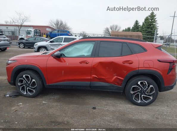 KL77LJE28RC034721 2024 CHEVROLET TRAX Оранжевый Панорамный вид салона 360°